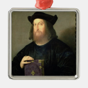 Porträt von Gian Giorgio Trissino (1478-1550) (Ö Ornament Aus Metall