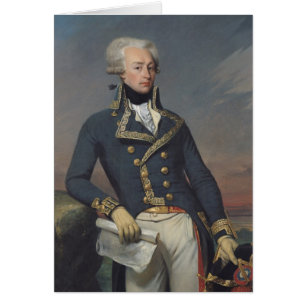 Porträt von Gilbert Motier als Leutnant