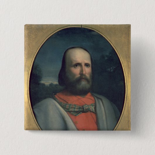 Porträt von Giuseppe Garibaldi 2 Button (Vorderseite)