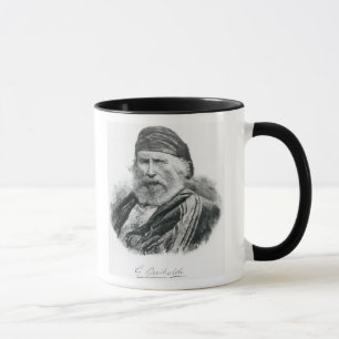 Porträt von Giuseppe Garibaldi Tasse