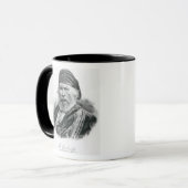 Porträt von Giuseppe Garibaldi Tasse (Vorderseite Links)