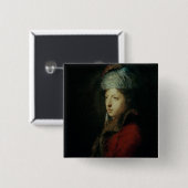 Porträt von Giuseppe Marchi 1753 Button (Vorne & Hinten)