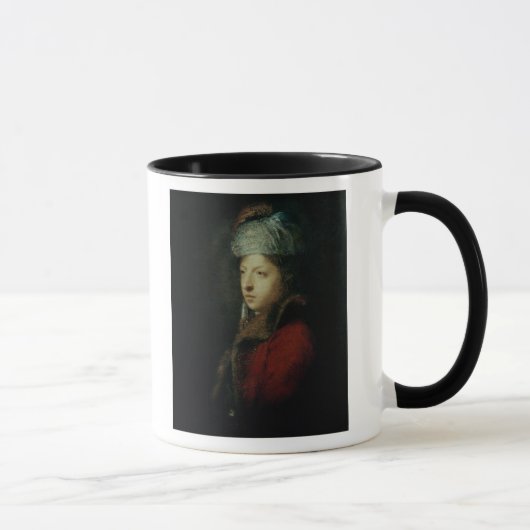 Porträt von Giuseppe Marchi 1753 Tasse (Rechts)