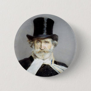 Porträt von Giuseppe Verdi durch Giovanni Boldini Button