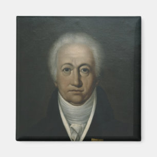 Porträt von Goethe, 1816 Magnet