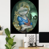 Porträt von Goldilocks ART PRINT Bärentanz Poster (Heimbüro)