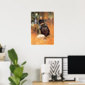 Porträt von Gothilda Furstenberg Poster (Heimbüro)