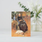 Porträt von Gothilda Furstenberg Postkarte (Stehend Vorderseite)