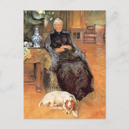 Porträt von Gothilda Furstenberg Postkarte (Vorderseite)