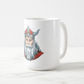 Porträt von Gott Odin Kaffeetasse (VorderseiteRechts)