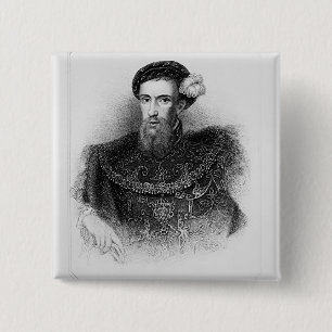 Porträt von Grafen Henrys Howard von Surrey Button