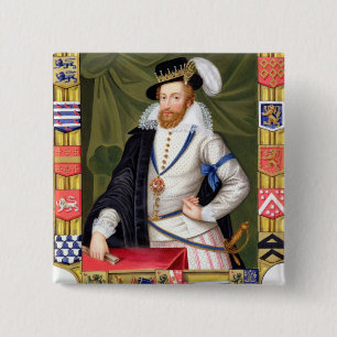 Porträt von Grafen Roberts Dudley (c.1532-88) von Button
