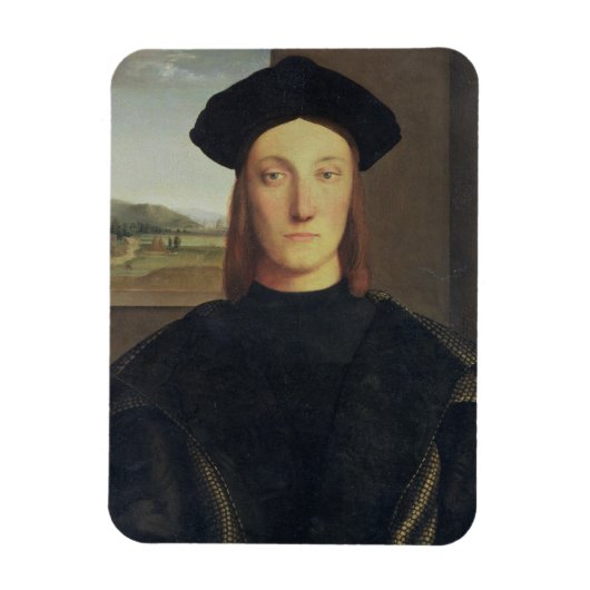 Porträt von Guidobaldo da Montefeltro, Herzog von  Magnet (Vertikal)
