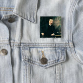 Porträt von Gustave Eiffel 1905 Button (Beispiel)