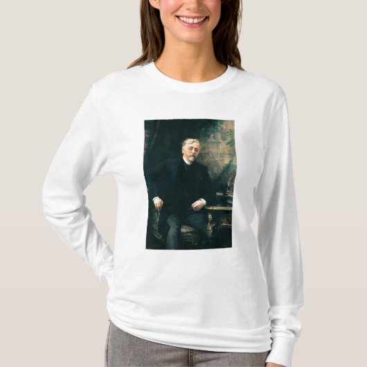 Porträt von Gustave Eiffel 1905 T-Shirt (Vorderseite)