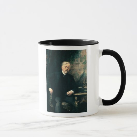 Porträt von Gustave Eiffel 1905 Tasse (Rechts)