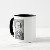 Porträt von Hans Christian Andersen 2 Tasse (Vorderseite Links)