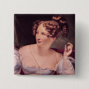 Porträt von Harriet Smithson Button