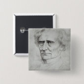 Porträt von Hector Berlioz Button (Vorne & Hinten)