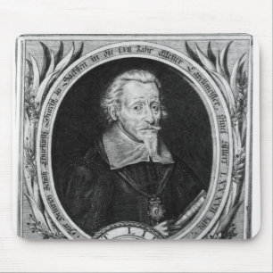 Porträt von Heinrich Schutz Mousepad