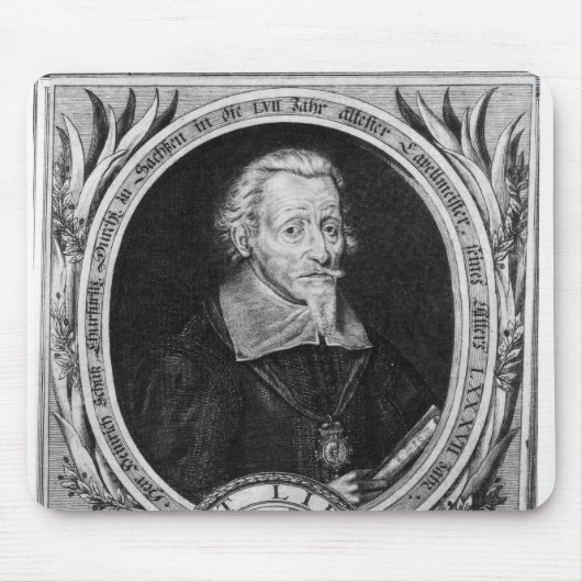 Porträt von Heinrich Schutz Mousepad (Vorne)