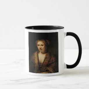 Porträt von Hendrikje Stoffels Tasse