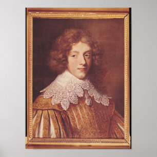 Porträt von Henri Coeffier de Ruze d'Effiat Poster