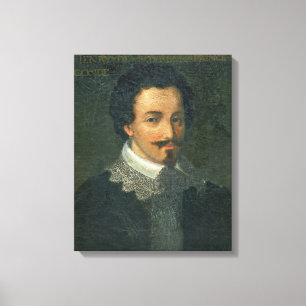 Porträt von Henri I de Bourbon Conde (Öl auf Leinwanddruck