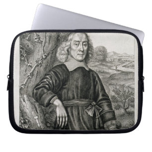 Porträt von Henry mehr (1614-87) Frontispiz zu h Laptopschutzhülle