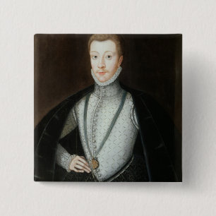 Porträt von Henry Stewart, Graf von Darnley Button