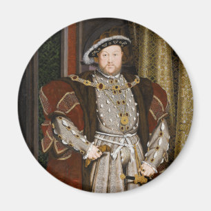 Porträt von Henry VIII durch Hans Holbein das Magnet