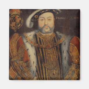 Porträt von Henry VIII Magnet