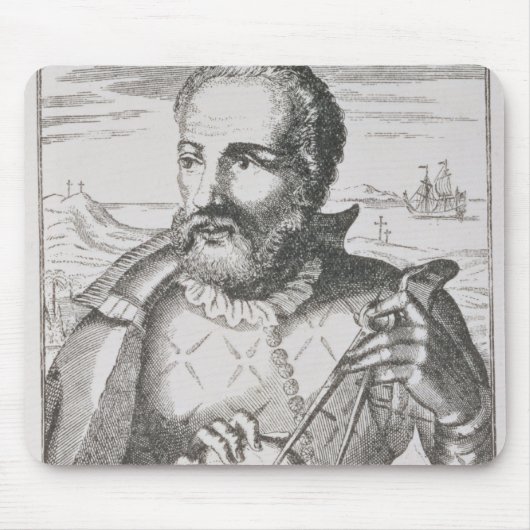 Porträt von Hernando de Magallanes Mousepad (Vorne)