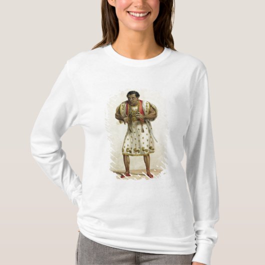 Porträt von Herrn Edmund Kean als Othello T-Shirt (Vorderseite)