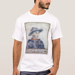 Porträt von Herzog Rene-I von Anjou T-Shirt
