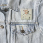 Porträt von Hieronymus Bosch Button (Beispiel)