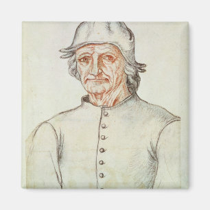 Porträt von Hieronymus Bosch Magnet