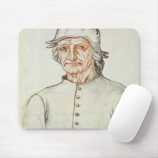 Porträt von Hieronymus Bosch Mousepad (Mit Mouse)