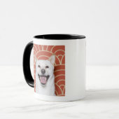Porträt von Hund 3 Tasse (Vorderseite Links)