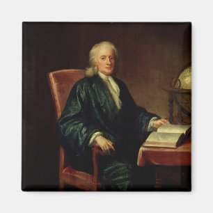 Porträt von Isaac Newton, c.1726 Magnet