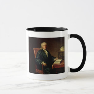 Porträt von Isaac Newton, c.1726 Tasse