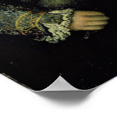 Porträt von Isabella d'Este Poster (Ecke)