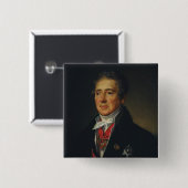 Porträt von Iwan Dmitriev, 1835 Button (Vorne & Hinten)