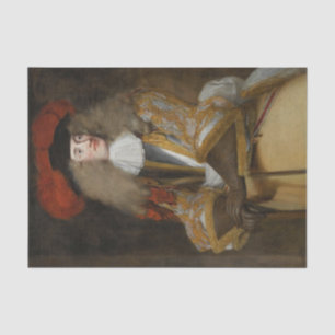 Porträt von Jacques de Goyon III von Henri Gascar Seidenpapier