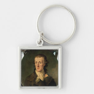 Porträt von Jacques Pierre Brissot Schlüsselanhänger
