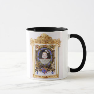 Porträt von James VI von Schottland (1566-1625) Tasse