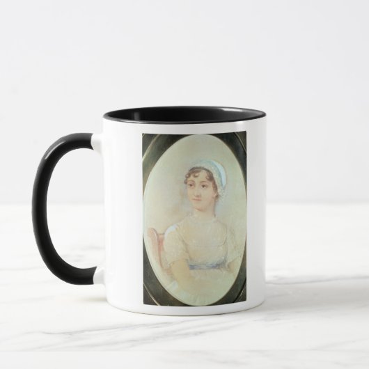 Porträt von Jane Austen Tasse (Links)