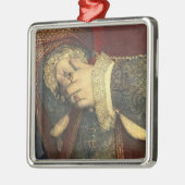 Porträt von Jane Seymour, 1536 Silbernes Ornament (Links)