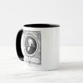 Porträt von Jean-Anthelme Brillat-Savarin Tasse (Vorderseite Links)