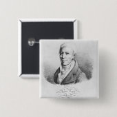 Porträt von Jean-Baptiste de Monet Button (Vorne & Hinten)